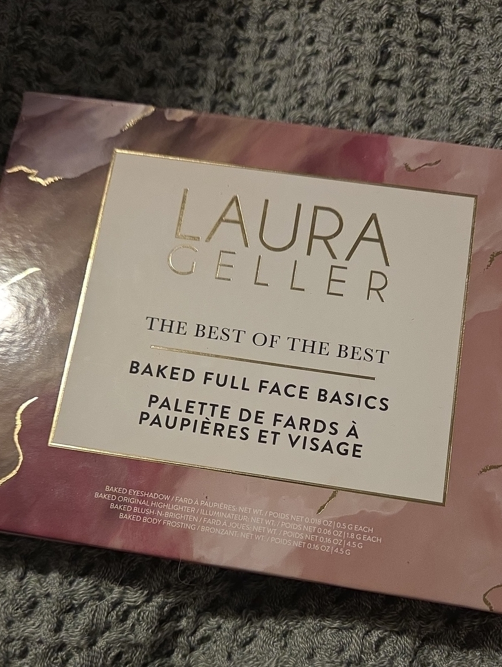 Laura Geller Baked Full Face Basics Palette - Rose and Gold Tones